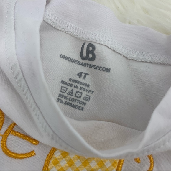 Easter egg hunt outfit - 4T - orange and white - Picture 2 of 2